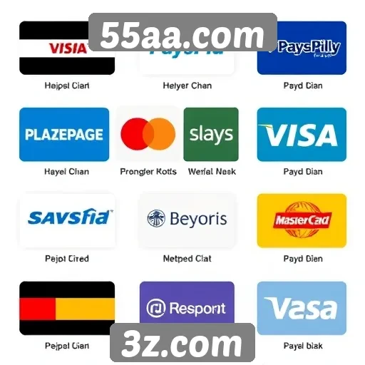 Métodos de pagamento aceitos no 55aa.com