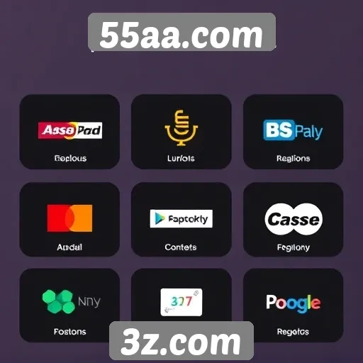 Comparativa de métodos de pagamento oferecidos no 55aa